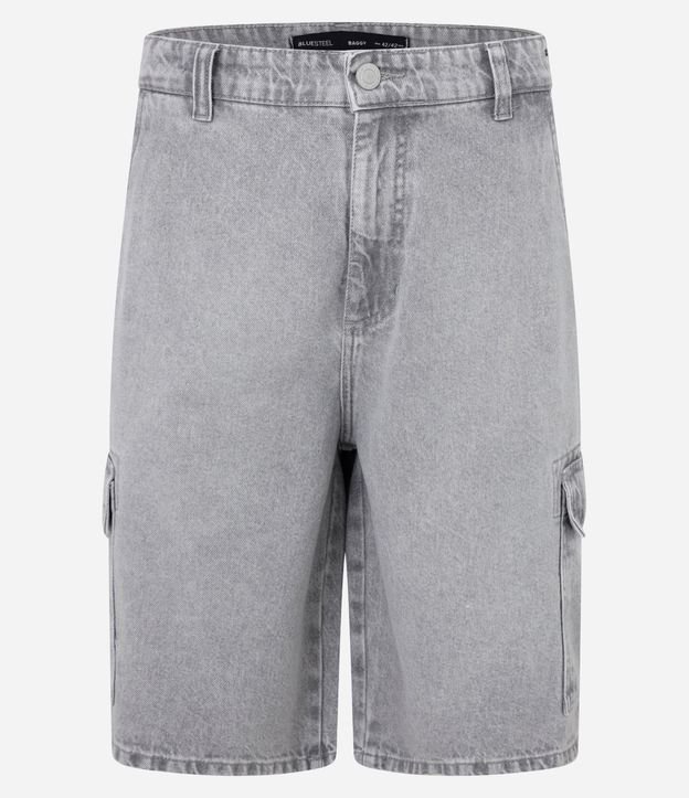 Bermuda Baggy Cargo en Jeans 5