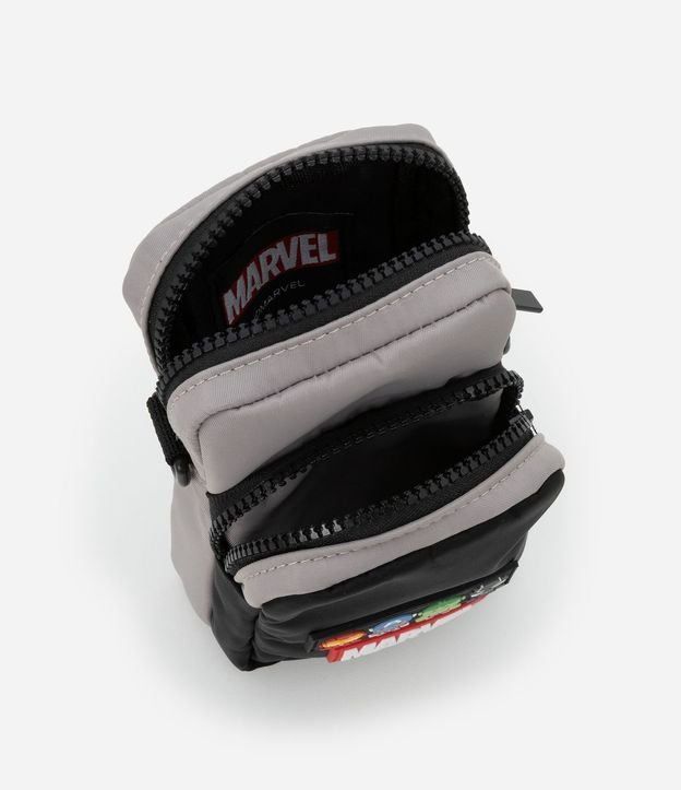 Bolso Transversal Infantil con Estampa Marvel - Talle único 5