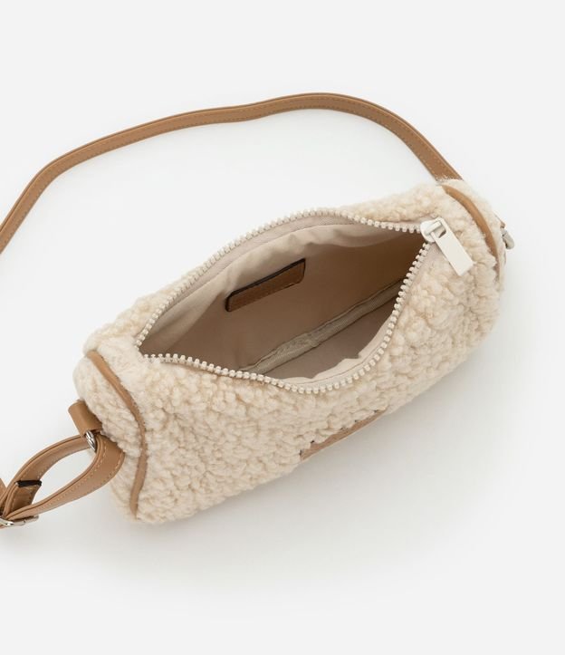Bolsillo Baguette Infantil con Textura en Sherpa - Talle única 4