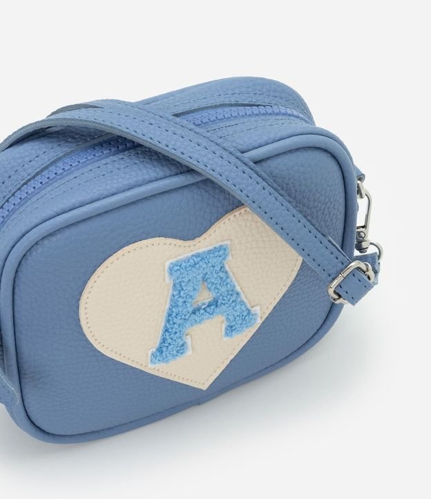 Bolsillo Infantil Transversal con Bordado Corazón - Talle único 6