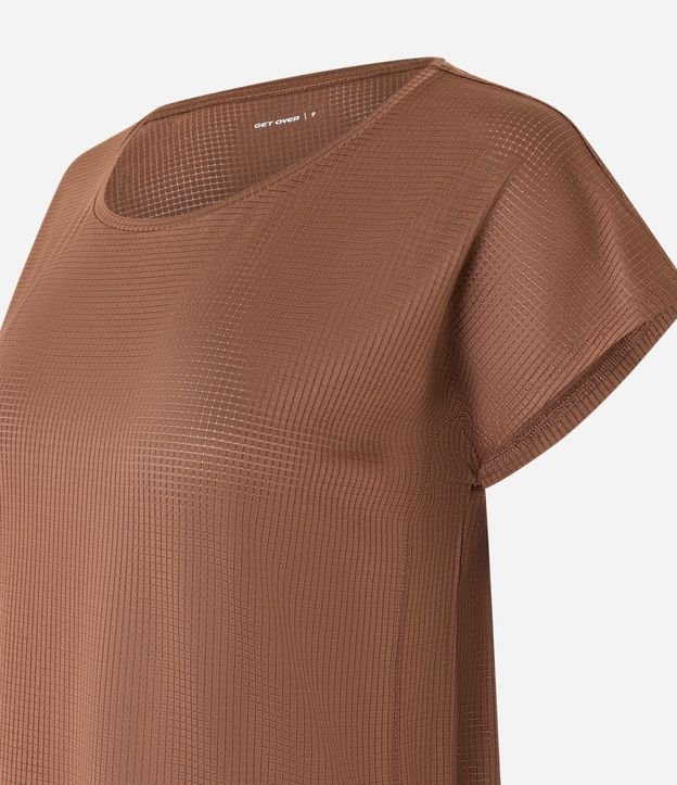 Remera en Microfibra con Escote Redondo 3