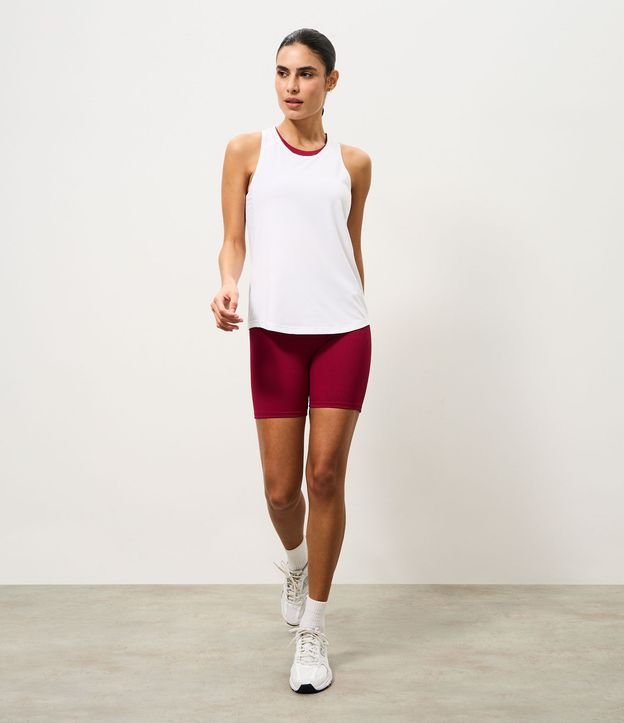 Musculosa Nadador Deportiva en Microfibra con Textura 2
