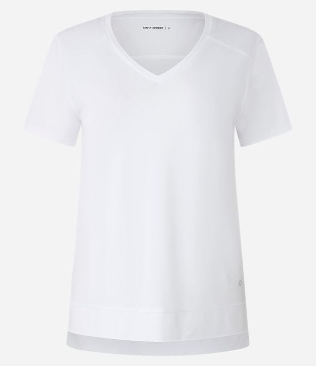 Remera Deportiva en Microfibra Agujerada con Ruedo Mullet 5