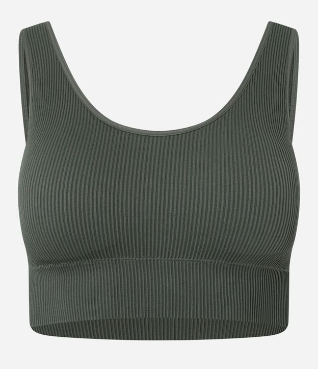 Top copa Deportivo Seamless con Breteles Anchos 6