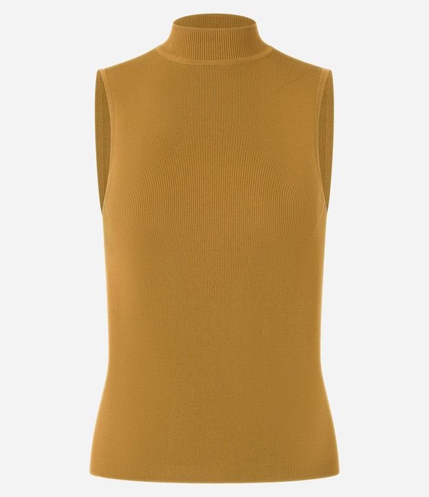 Blusa en Punto Leve con Cuello y Textura Acanalada 3