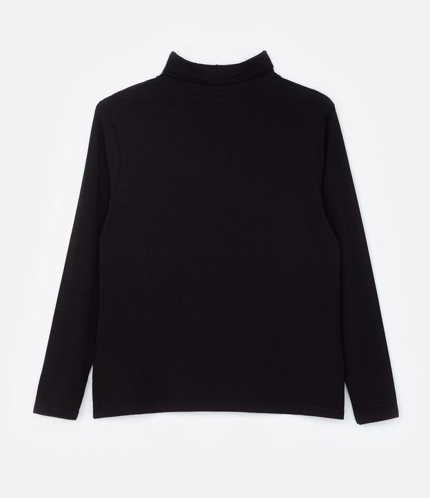 Blusa Cuello Alto en Viscolycra Curve & Plus Size 7