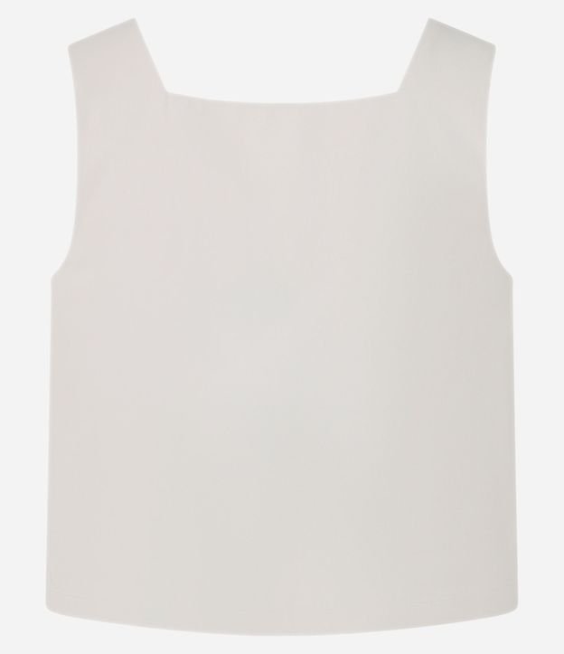 Blusa en Viscosa con Escote Cuadrado 6