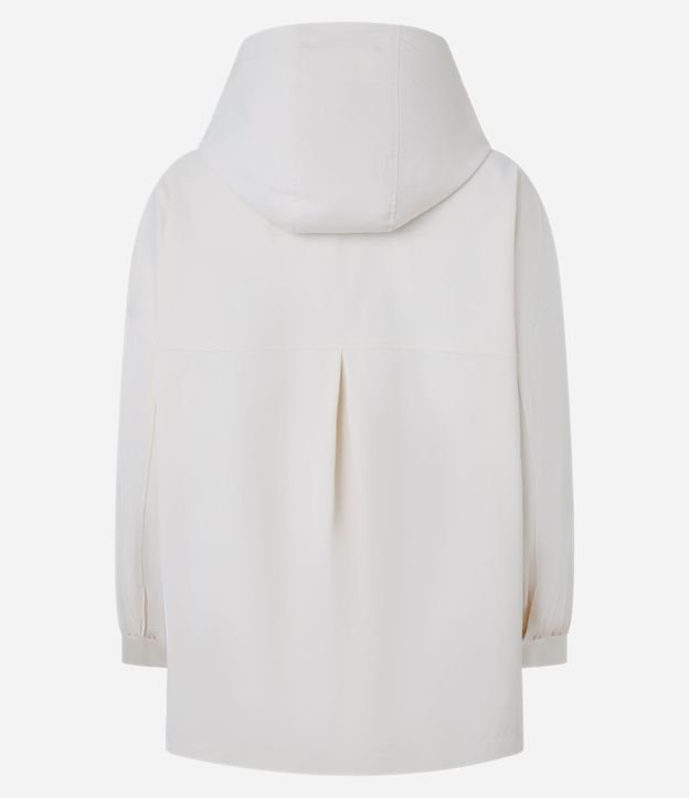Campera Oversized con Ajustador en la Capucha y Bolsillos Cargo 9