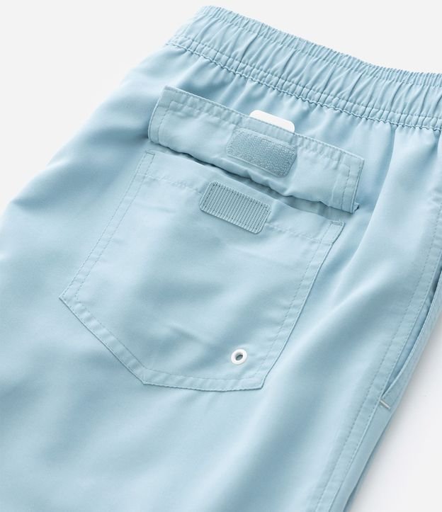 Bermuda de Banho en Ripstop con Cintura Elástica 9