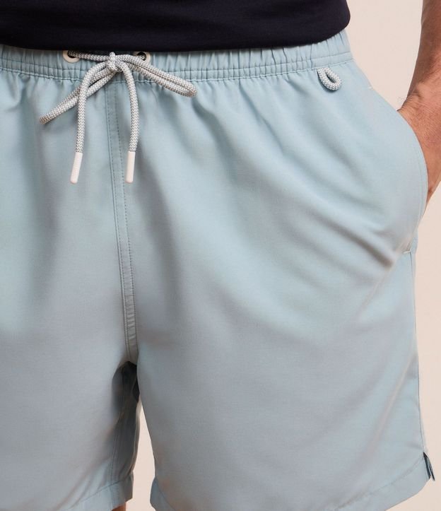 Bermuda de Banho en Ripstop con Cintura Elástica 4