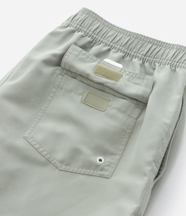 Bermuda de Banho en Ripstop con Cintura Elástica 10