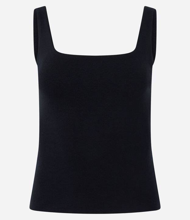 Blusa en Rib con Bretel Ancho 5