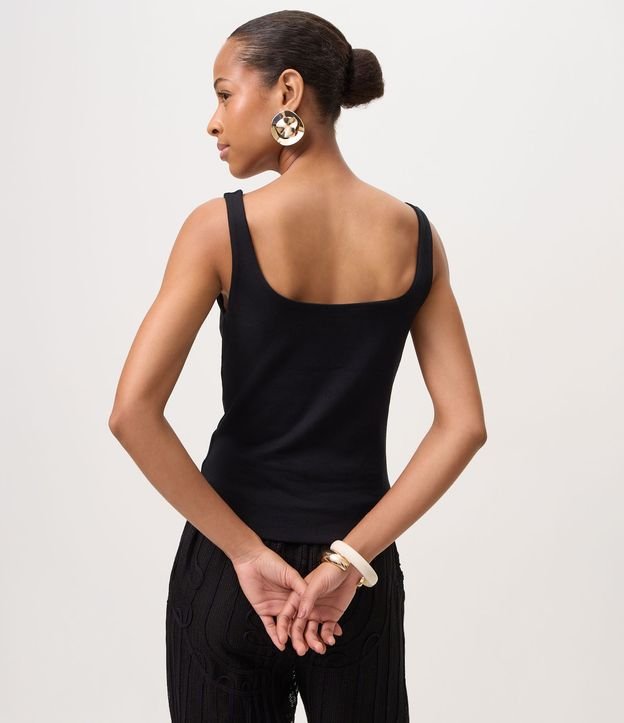 Blusa en Rib con Bretel Ancho 4