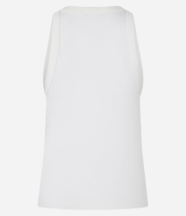 Blusa Básica Regular en Rib de Algodón 9