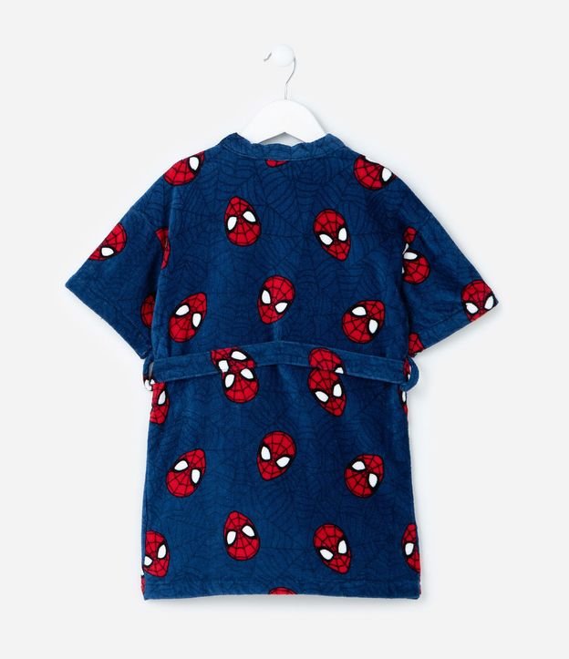 Bata de Baño Infantil Estampa Hombre-Araña - Talle único 2