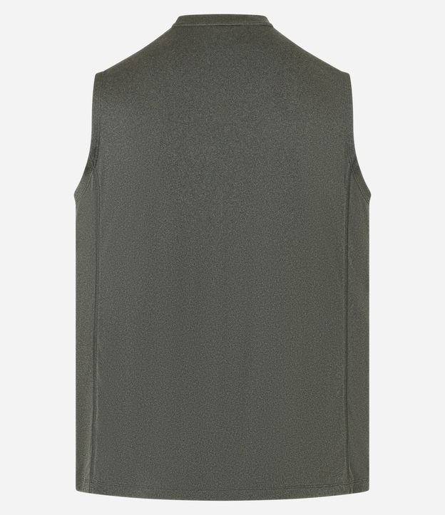 Musculosa Regular Deportiva Básica con Detalle Reflectante 7