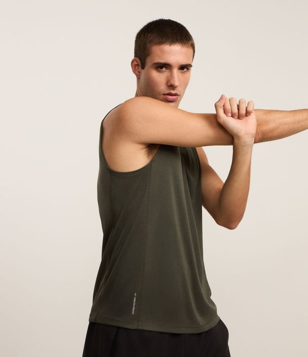 Musculosa Regular Deportiva Básica con Detalle Reflectante 3