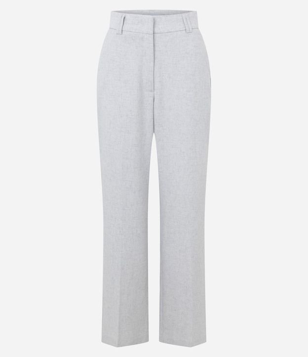 Pantalón Wide Leg Sastrería en Crepé con Bolsillos 5