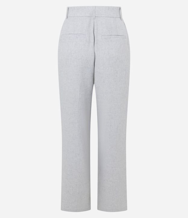 Pantalón Wide Leg Sastrería en Crepé con Bolsillos 7