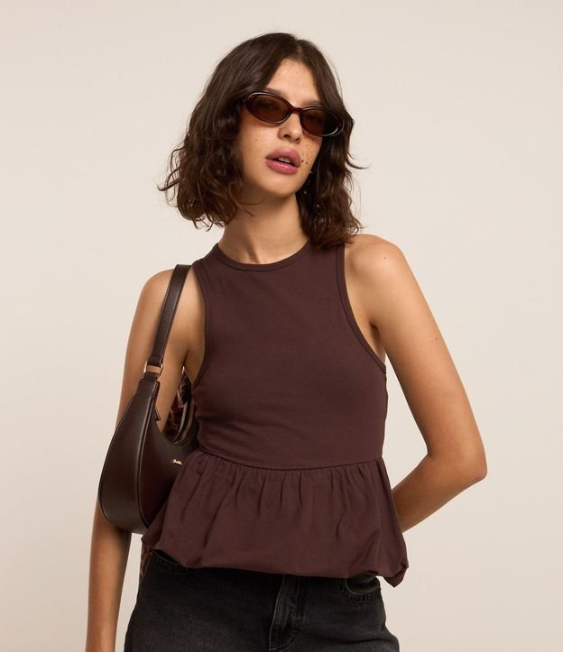 Musculosa Globo en Algodón