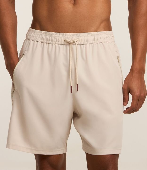 Bermuda Deportiva con Bloques de Color y Bolsillos con Cremallera 2