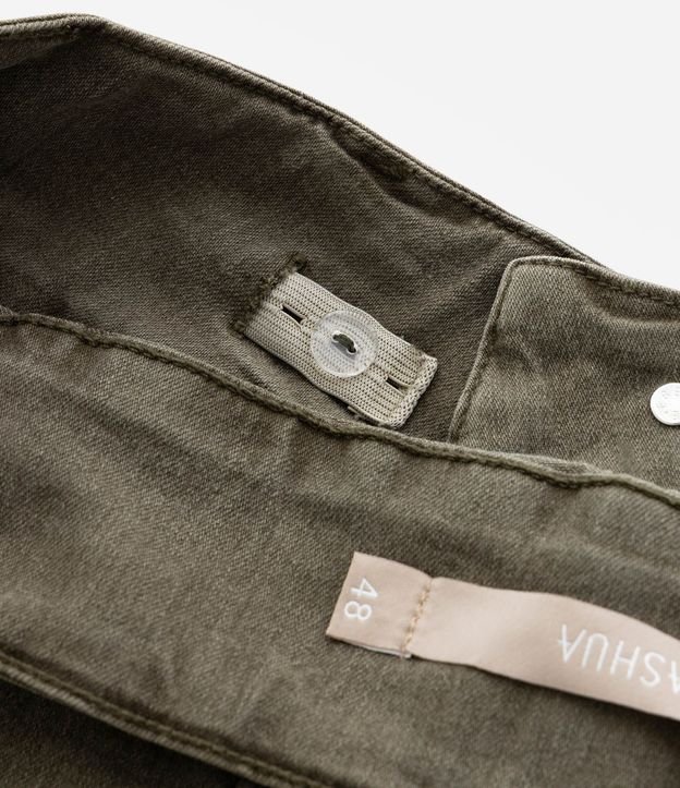 Pantalón Flare en Sarga con Cintura Ancha Curve & Plus Size 10