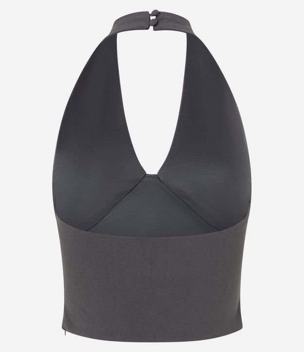 Blusa Corta en Bengalina Frente Única 13