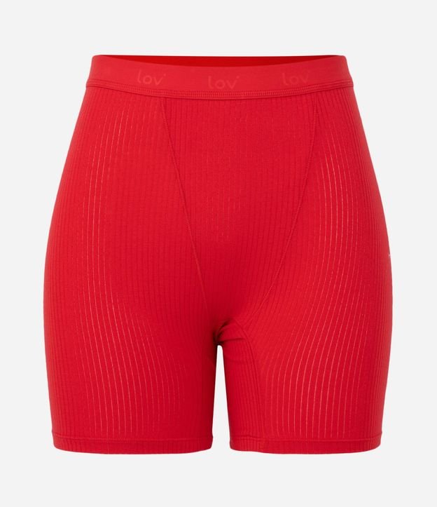 Bermuda Texturizada en Malla con Cintura Elástica 7