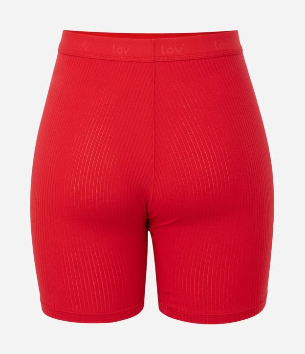 Bermuda Texturizada en Malla con Cintura Elástica 8