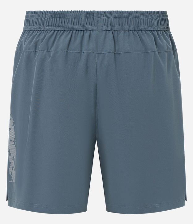 Bermuda Deportiva con Estampa Localizada Reflectante 8