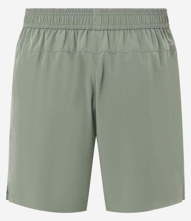 Bermuda Deportiva con Estampa Localizada Reflectante 9