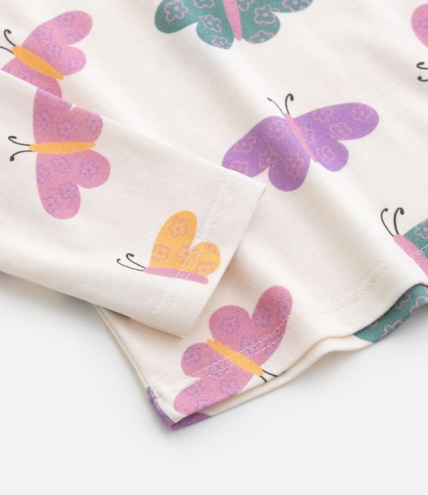 Blusa Infantil con Estampa Maripositas - Talle 1 a 6 años 6