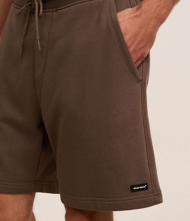 Bermuda Slim en Algodón con Felpa y Bolsillos 3