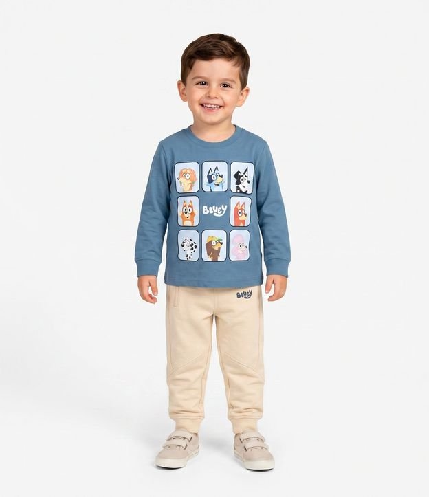 Remera Infantil con Estampa Bluey - Talle 2 a 6 años