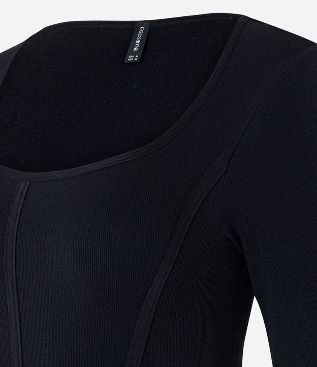 Body en Poliamida Seamless y Escote Cuadrado 8