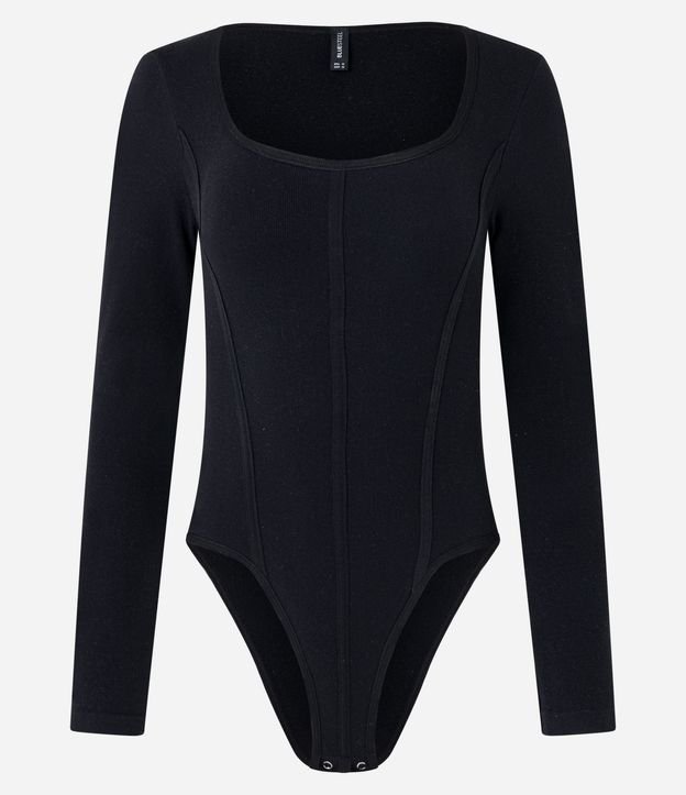 Body en Poliamida Seamless y Escote Cuadrado 6