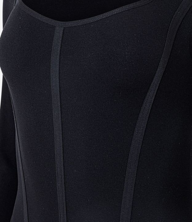 Body en Poliamida Seamless y Escote Cuadrado 7