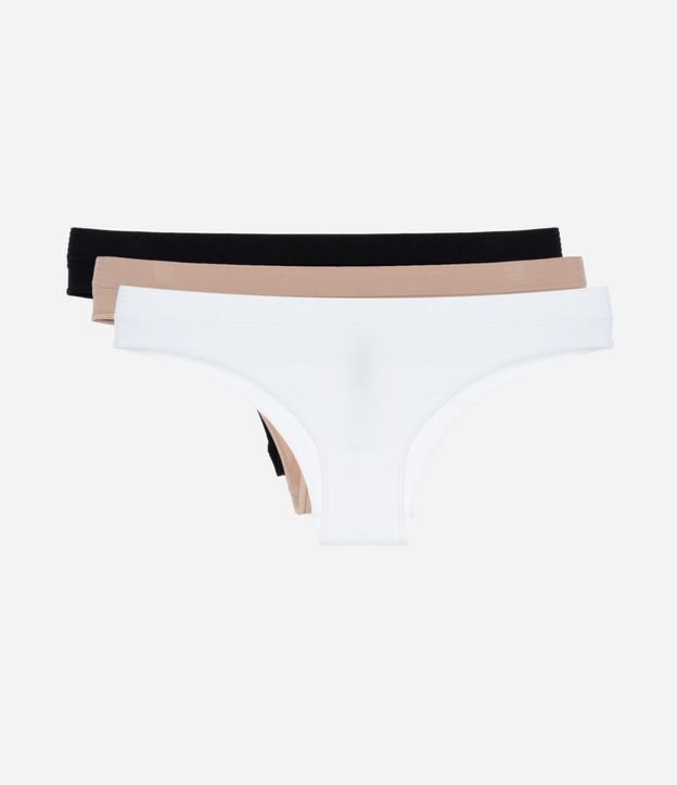 Kit 3x1 Bombacha Bikini con Textura