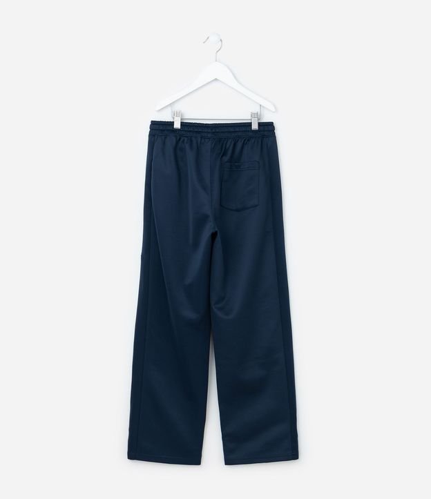 Pantalón Infantil Recto en Microfibra con Piping - Talle 5 A 14 años 3