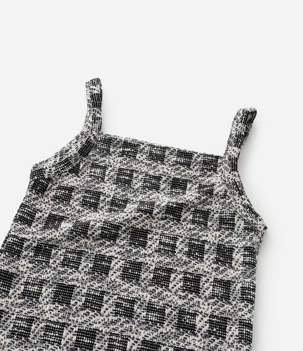 Vestido Infantil en Tweed con Superposición - Talle 5 a 14 años 11