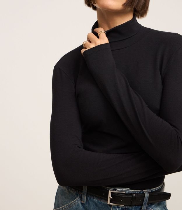 Suéter en Algodón con Cuello Alto 5