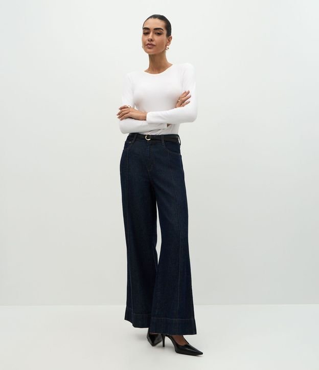 Blusa en Algodón con Cuello Redondo 3