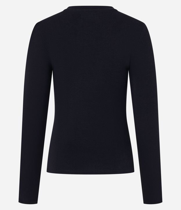 Blusa en Algodón con Cuello Redondo 6