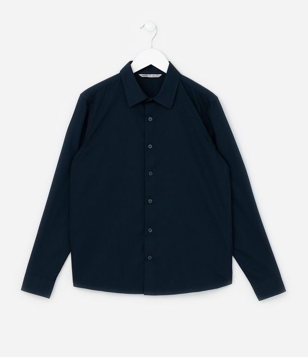 Camisa Infantil con Fibra de Bambu y Cierre por Botones - Talle 5 a 14 años 2