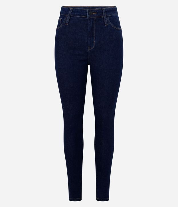Pantalón Recto en Jeans con Elastano y Cintura Mediana 5