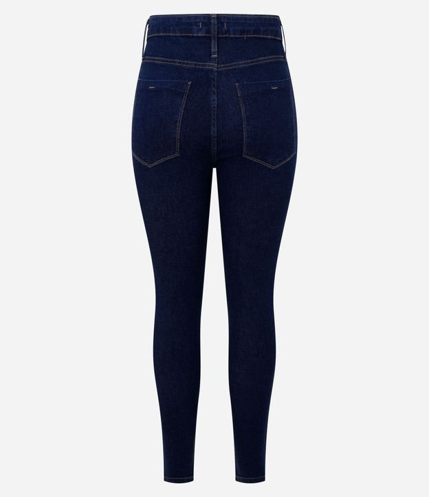 Pantalón Recto en Jeans con Elastano y Cintura Mediana 6