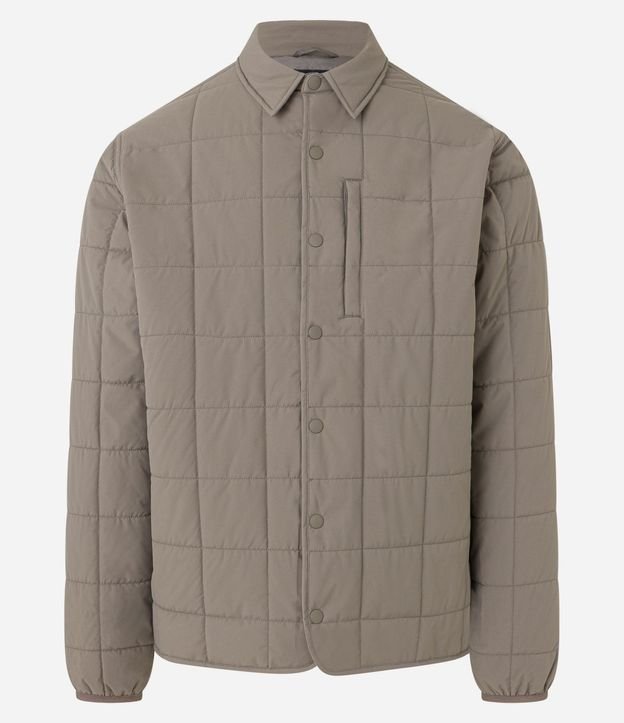 Campera en Capitoneada con Cuello Polo 5