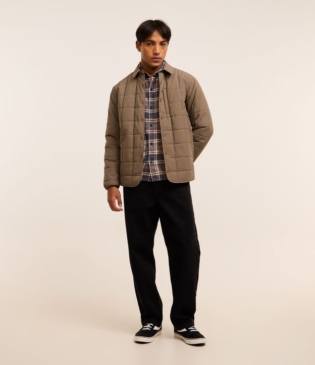 Campera en Capitoneada con Cuello Polo 3