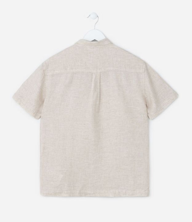 Camisa Infantil en Viscolino con Bolsillo - Talle 5 a 14 años 3