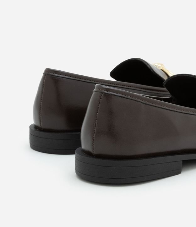 Zapato Mocasine en PU con Detalle Metálico 6